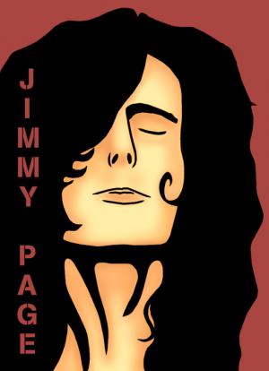Jimmy Page Portrait